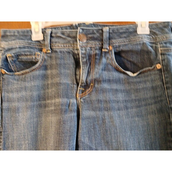 American Eagle Original Boot Womens Stretch Jeans Sz 12 Regular Medium Wash - Picture 8 of 16